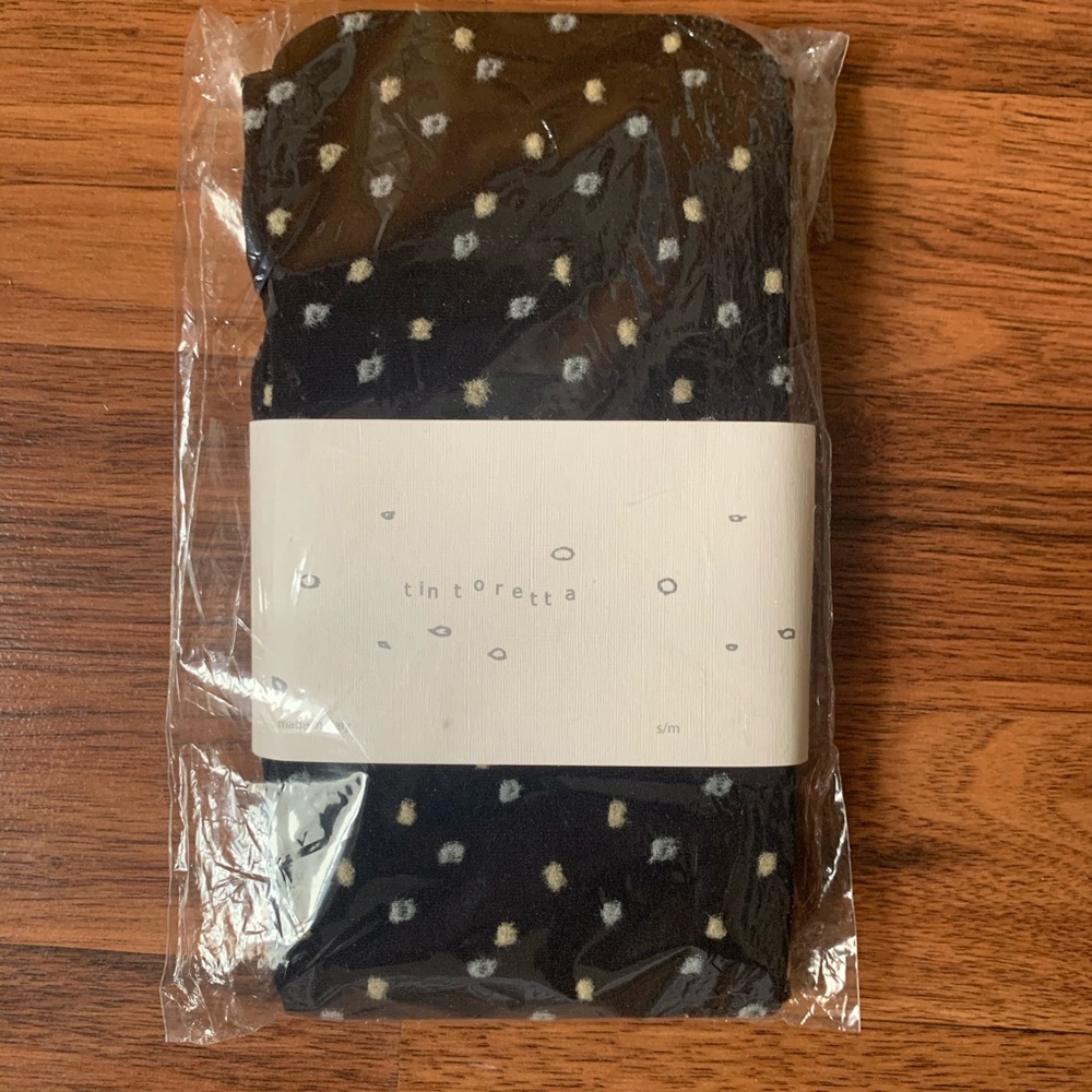 Anthropologie Tintoretta Polka Dot Tights